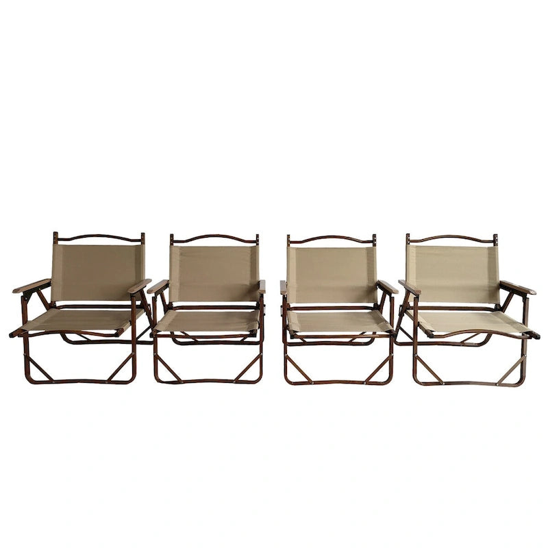 Chaise pliable et portable avec accoudoirs pour enfants, lot de 4