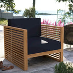 Fauteuil de jardin en teck Carlsbad