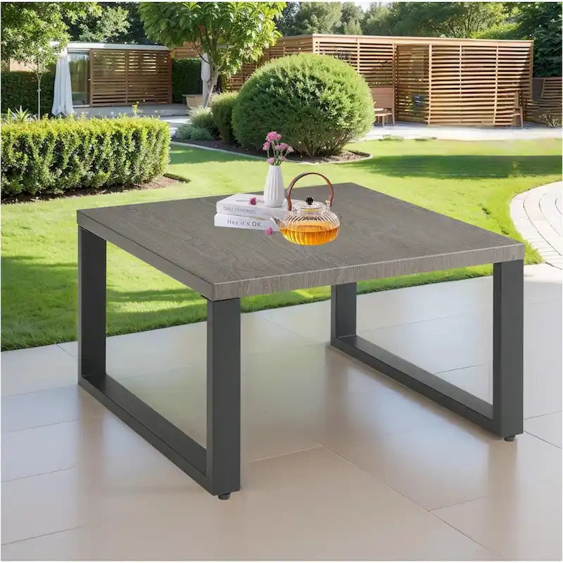 Table basse d'extérieur, grande table d'appoint