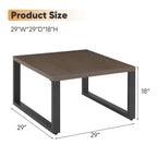 Table basse d'extérieur, grande table d'appoint