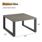 Table basse d'extérieur, grande table d'appoint