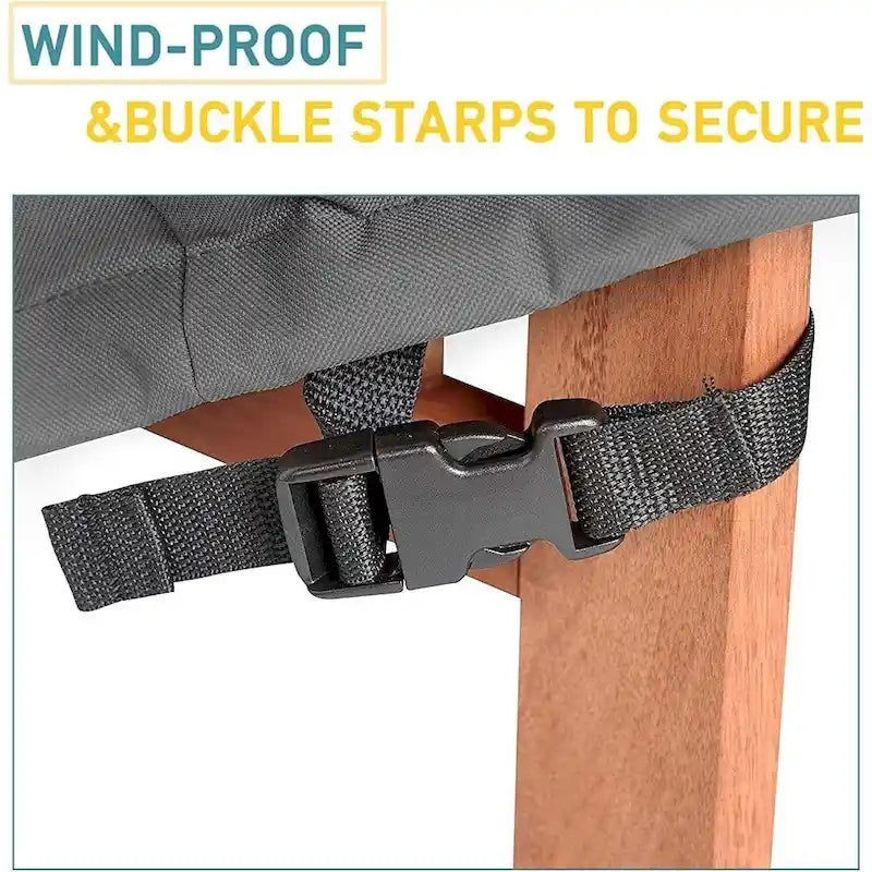 Housse de protection extérieure robuste, imperméable et anti-UV pour canapé d'angle