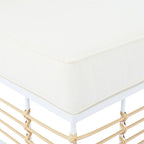Ensemble de canapés d'angle pour patio, ensemble de mobilier de jardin, 7 pièces