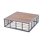 Ensemble de canapés d'angle pour patio, ensemble de mobilier de jardin, 7 pièces