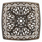 Table Square Garden en aluminium moulé