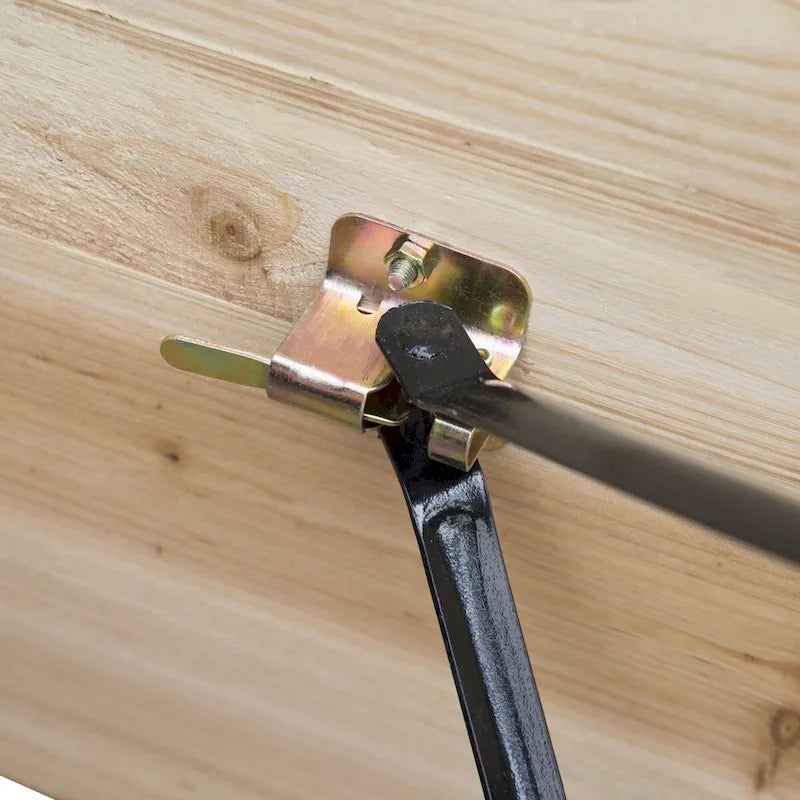 Ensemble table et banc de pique-nique portables de 1,80 m, ensemble table et banc de camping pliants en bois pour l'extérieur