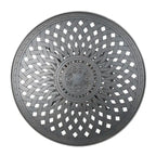 Table ronde d'extérieur en cuivre