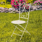 Ensemble de salle à manger en métal cinq pièces Solebury - 51,18 cm L x 33,07 cm l x 29,92 cm H