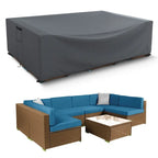 Waterproof Patio Furniture Cover Heavy-Duty Protection Multiple Sizes Windproof