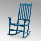 Fauteuil à bascule d'extérieur en bois Cambridge Casual Monroe 2 pièces