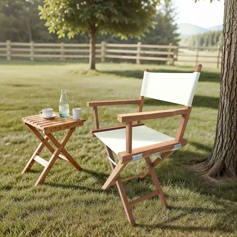 Chaise de directeur Russell Teak
