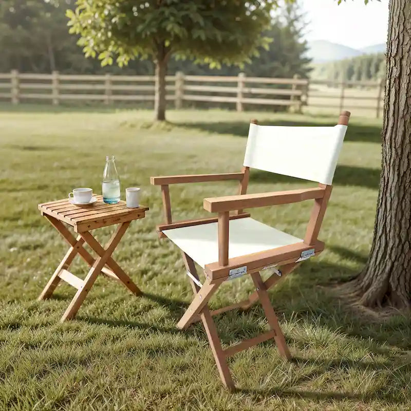 Chaise de directeur Russell Teak