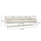 Canapé d'extérieur Dunes Cream 110