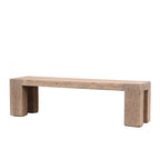 Banc Ravello de 65 cm de long, finition naturelle vieillie - Non disponible