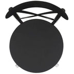SAFAVIEH Outdoor Living Core, dossier croisé 45,7 cm [ENSEMBLE DE 2] - 43,2 cm L x 50,8 cm P x 83,8 cm H