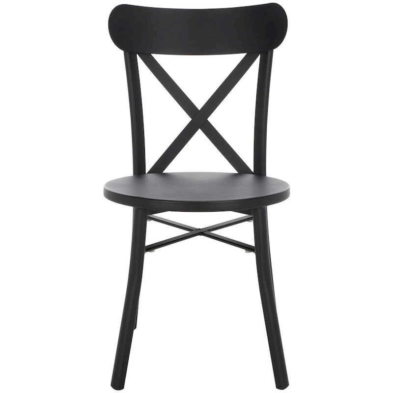 SAFAVIEH Outdoor Living Core, dossier croisé 45,7 cm [ENSEMBLE DE 2] - 43,2 cm L x 50,8 cm P x 83,8 cm H