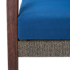 Ensemble de salon de jardin 4 pièces SAFAVIEH Reid - 53 cm (L) x 29 cm (P) x 33 cm (H)